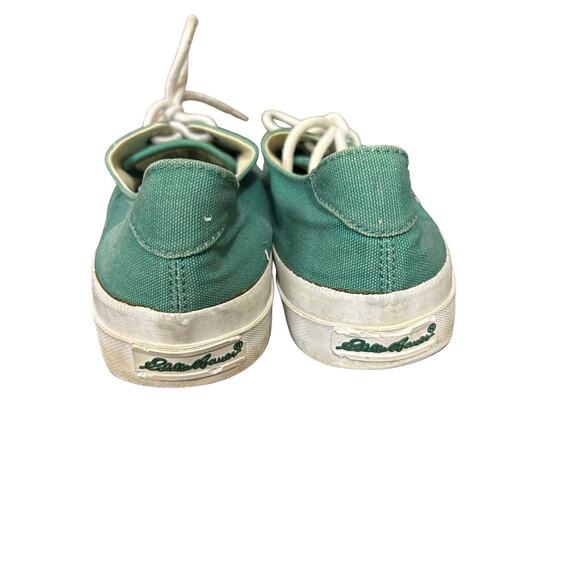 Eddie Bauer Green And White Mens‎ Shoes Size 9.5 Lace Up - Picture 4 of 7